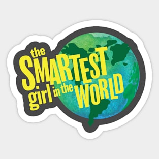 Smartest Girl In the World Sticker